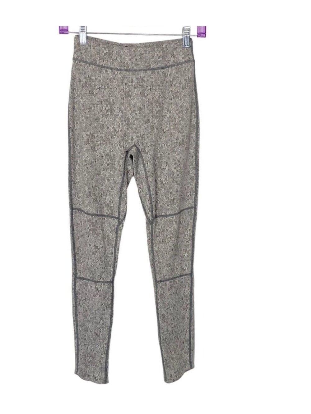 GYMSHARK Women Leggings‎ Sz S Gray Athleisure Yoga Workout Gym Casual 2-2